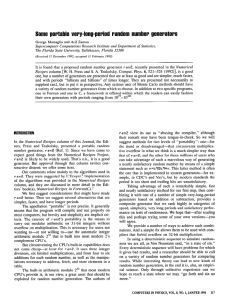 Some portable very-long-period random number generators