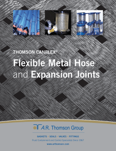 Flexible Metal Hose and Expansion Joints