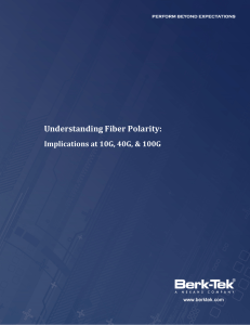 Understanding Fiber Polarity - Berk-Tek