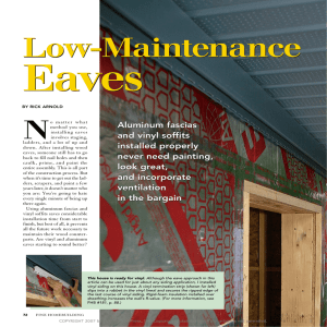 Low-Maintenance Eaves - GreenBuildingAdvisor.com