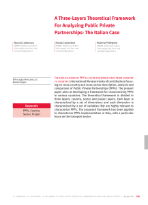 A Three-Layers Theoretical Framework For Analyzing Public Private