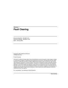 Fault Clearing - Avaya Support