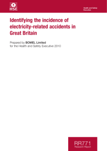 Identifying the incidence of electricity