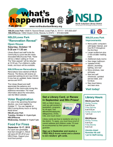 Newsletter - North Suburban Library
