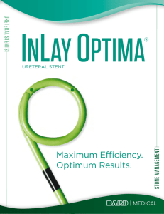 INLAY OPTIMA® Ureteral Stent