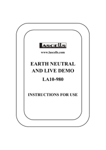earth neutral and live demo