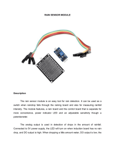 Rain Sensor Module