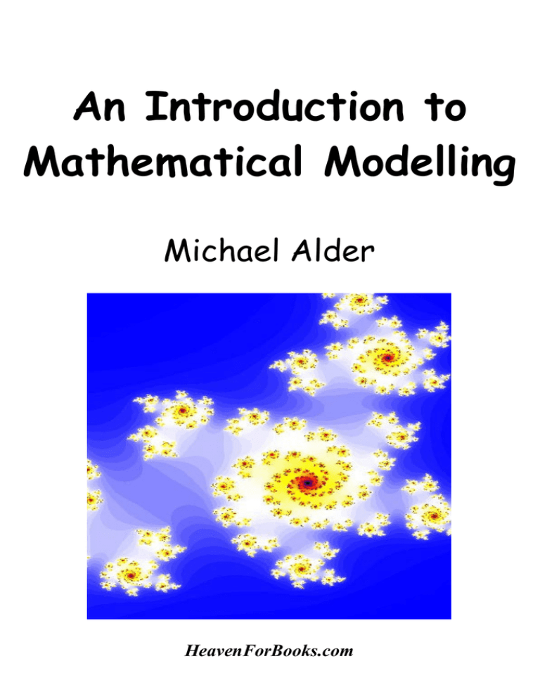 research article on mathematical modelling