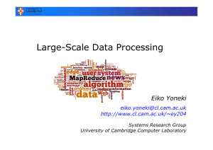 Large-Scale Data Processing