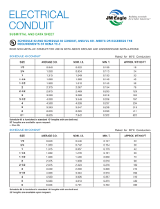 electrical conduit