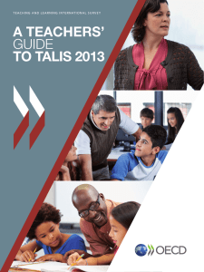 A TeAchers` GUIDE To TALIs 2013