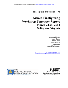 Smart Firefighting Workshop Summary Report