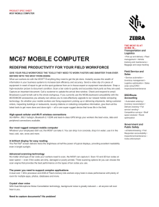 MC67 Spec Sheet (English)