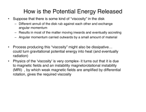 How is the Potential Energy Released