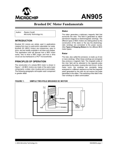 Brushed DC Motor Fundamentals