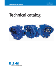 Technical catalog