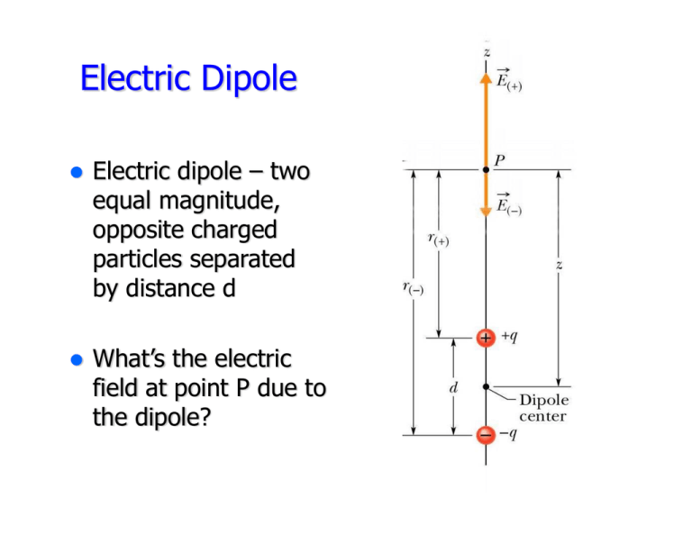 Electric Dipole