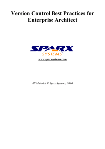 Version Control Best Practices for Enterprise Architect