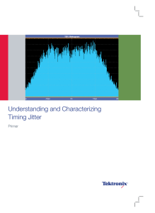 Understanding and Characterizing Timing Jitter