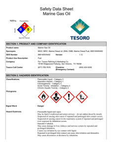 Safety Data Sheet Marine Gas Oil