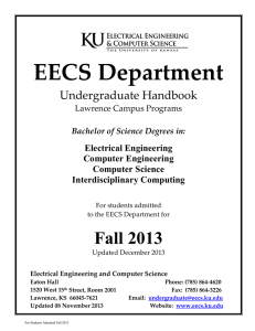 Fall 2013 Handbook - Department of Electrical Engineering