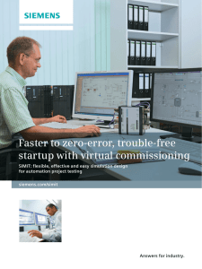 Faster to zero-error, trouble-free startup with virtual