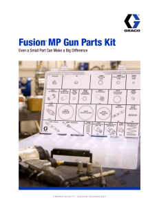 349688EN-A Fusion MP Gun Parts Kit