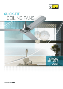 CEILING FANS