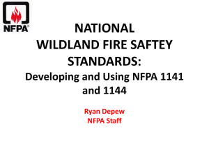 National Wildland Fire Safety Standards