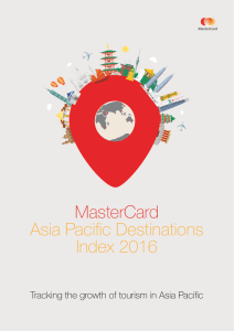 MasterCard Asia Pacific Destinations Index 2016