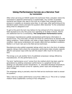 Using Performance Curves as a Service Tool