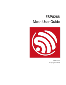 ESP8266 Mesh User Guide