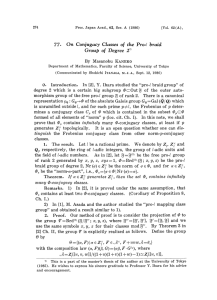 Group of Degree 2" j=Zl[[u, v, w]]/((l+u)(1 +v)(1 +w)-