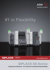 siplace sx - ASM Assembly Systems