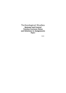 Technological Studies