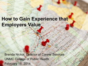 How to Gain Experience that Employers Value