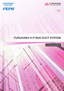 “Furukawa H-P Bus Duct System” is uploaded.