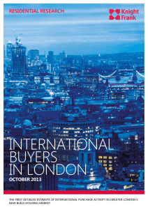 international buyers in london