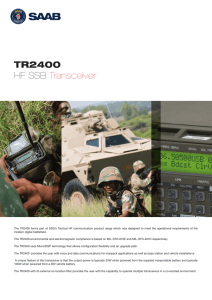 TR2400 HF SSB Transceiver