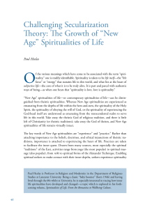Challenging Secularization Theory: The Growth of “New Age