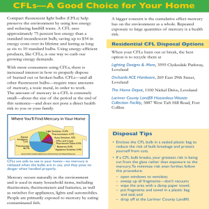 CFLs—A Good Choice for Your Home