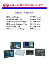 Digital Readout - Servo Vision Co.,Ltd.