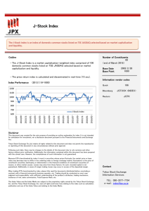 J-Stock Index