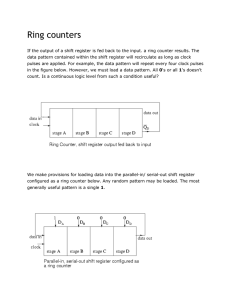 Ring counters