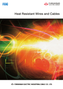 Heat Resistant Wires and Cables (PDF 2.9MB)