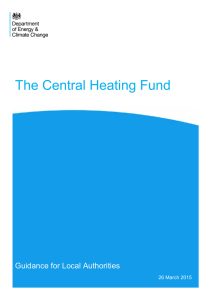 The Central Heating Fund