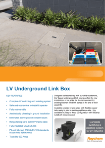 LV Underground Link Box