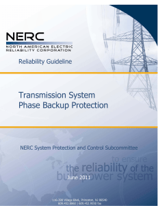 Transmission System Phase Backup Protection