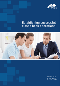 Establishing successful closed book operations