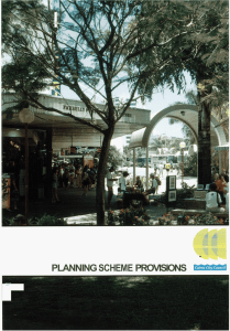 planning scheme provisions